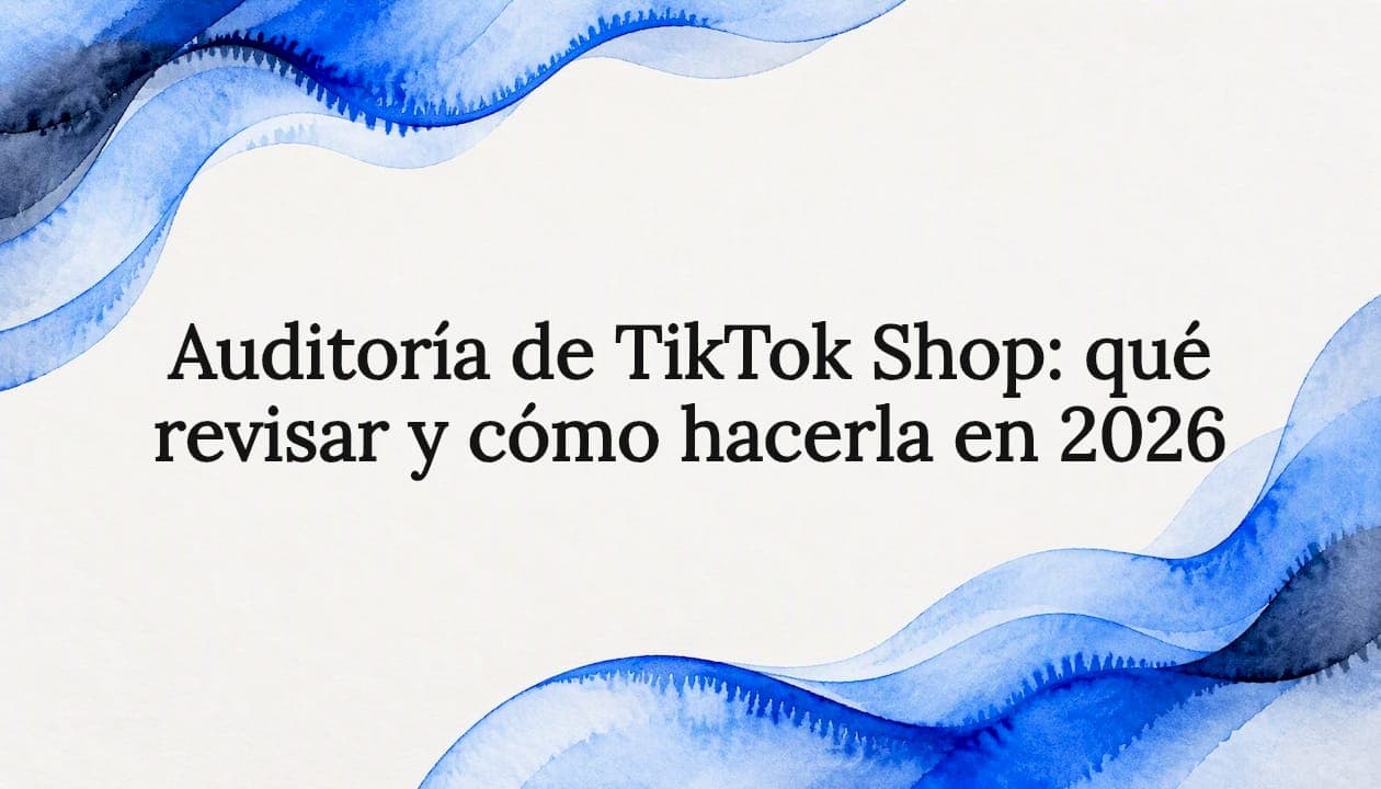 Auditoría de TikTok Shop: qué revisar y cómo hacerla en 2026